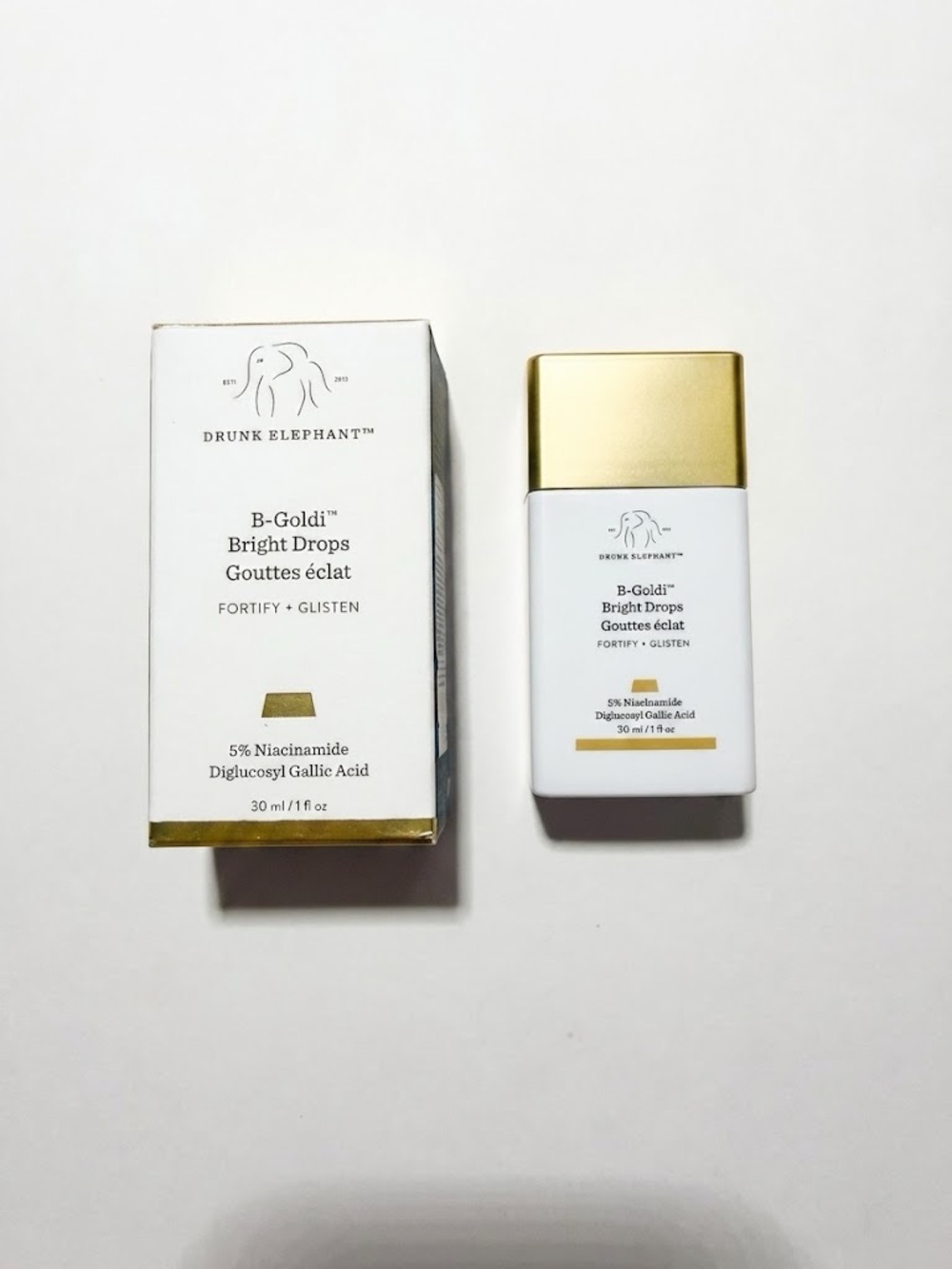 Drunk Elephant B-Goldi Bright Drops 30mL 1oz Full Size NEW